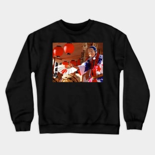 Performer at a Festival Crewneck Sweatshirt